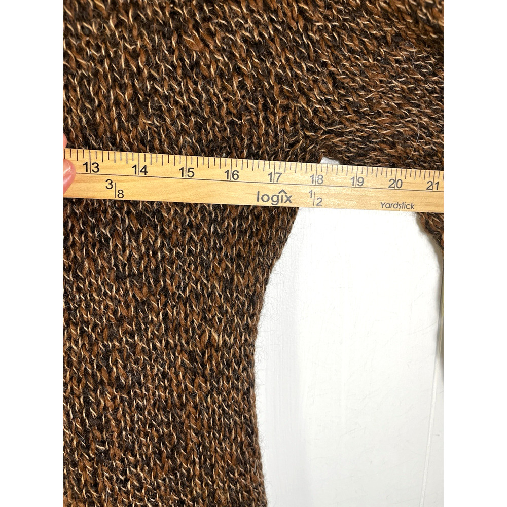 Peruvian Connection Asymmetrical Tunic Sweater 10… - image 3